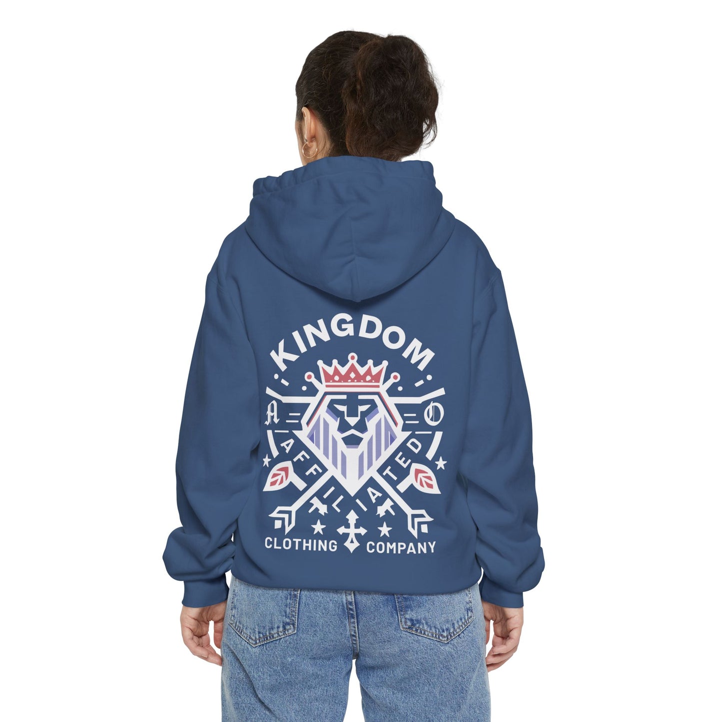 Follow Jesus - Unisex Garment-Dyed Hoodie