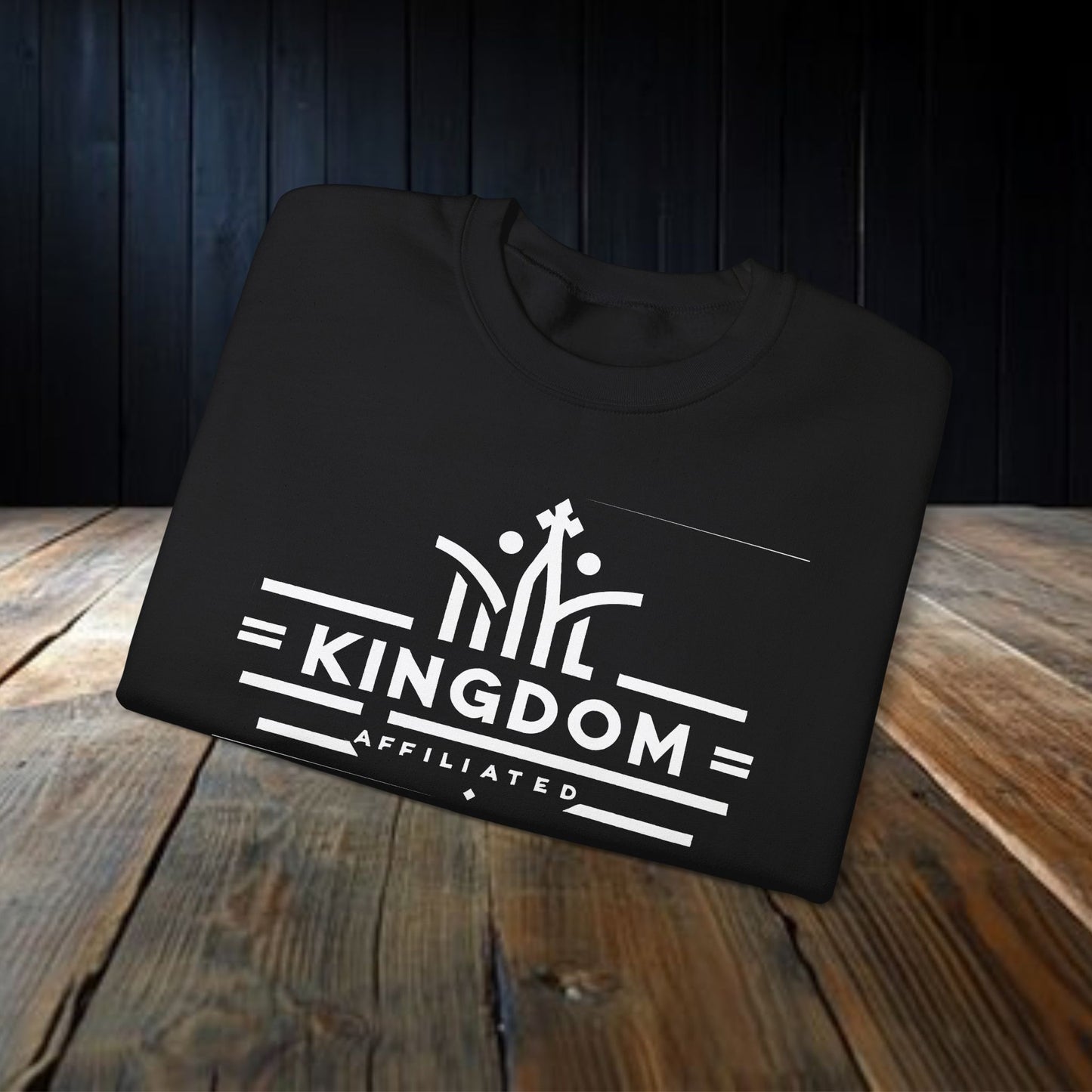 Kingdom Affiliate Crewneck Sweatshirt | Cozy Unisex Sweatshirt for Casual Days, Gifts for Him or Her, Perfect for Relaxation
