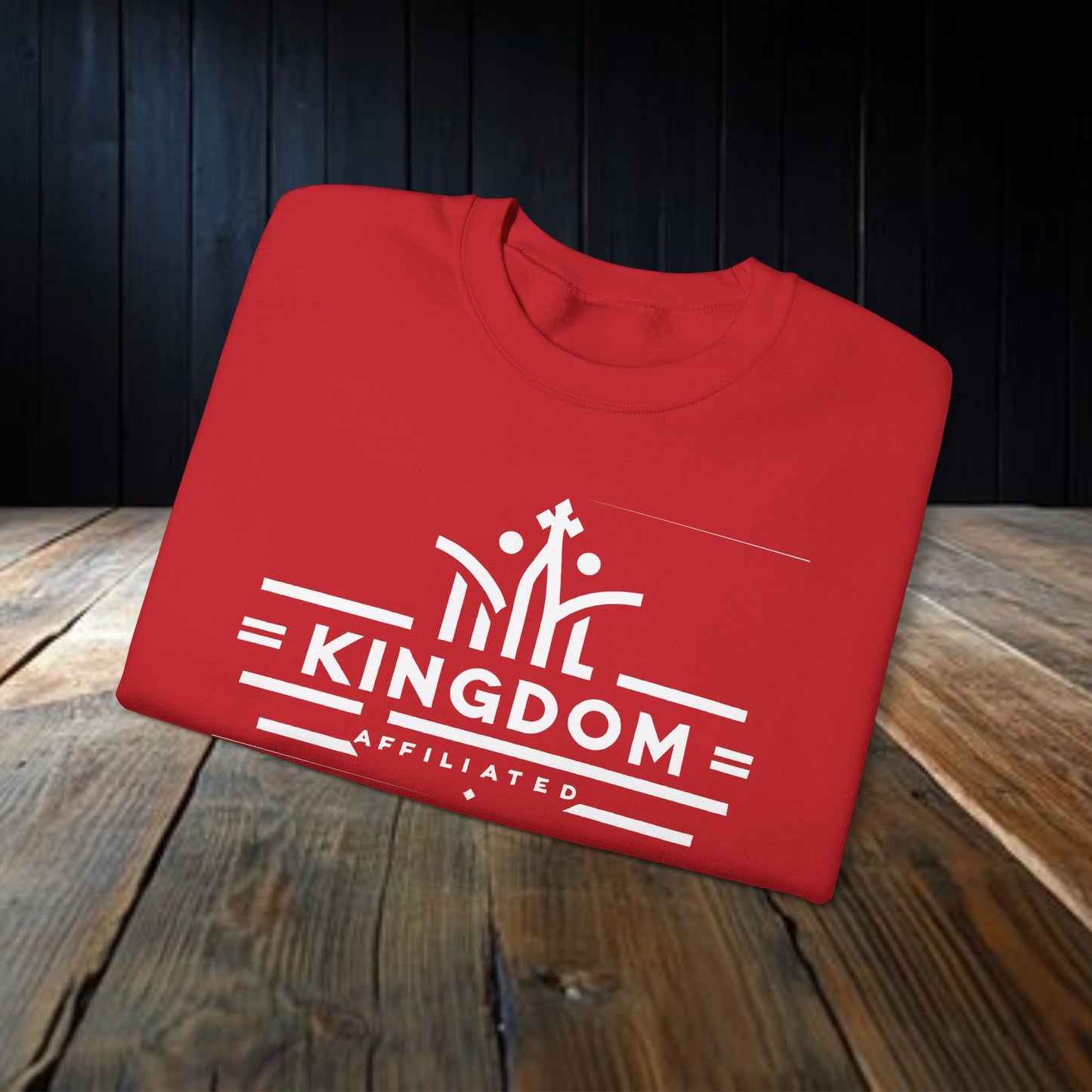 Kingdom Affiliate Crewneck Sweatshirt | Cozy Unisex Sweatshirt for Casual Days, Gifts for Him or Her, Perfect for Relaxation