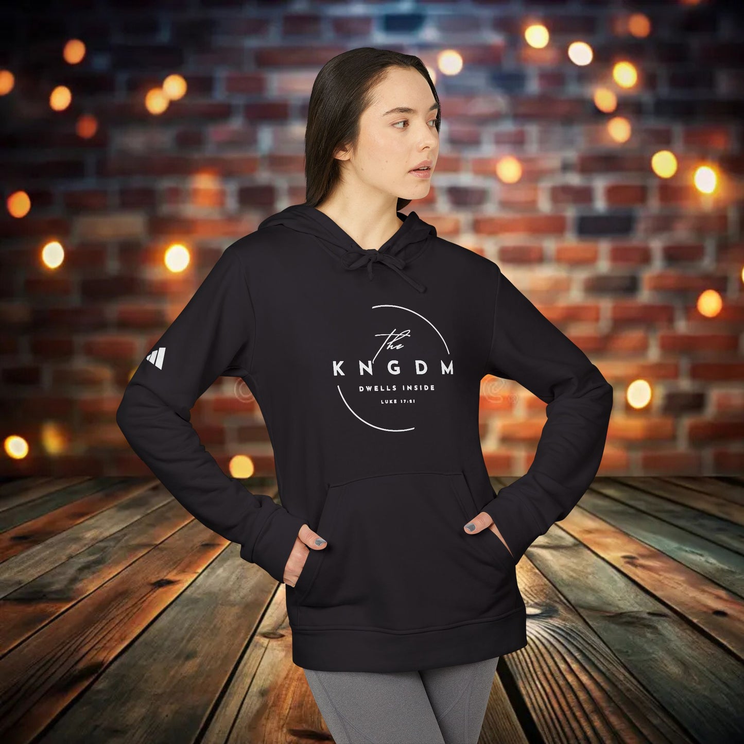 adidas Unisex Fleece Hoodie