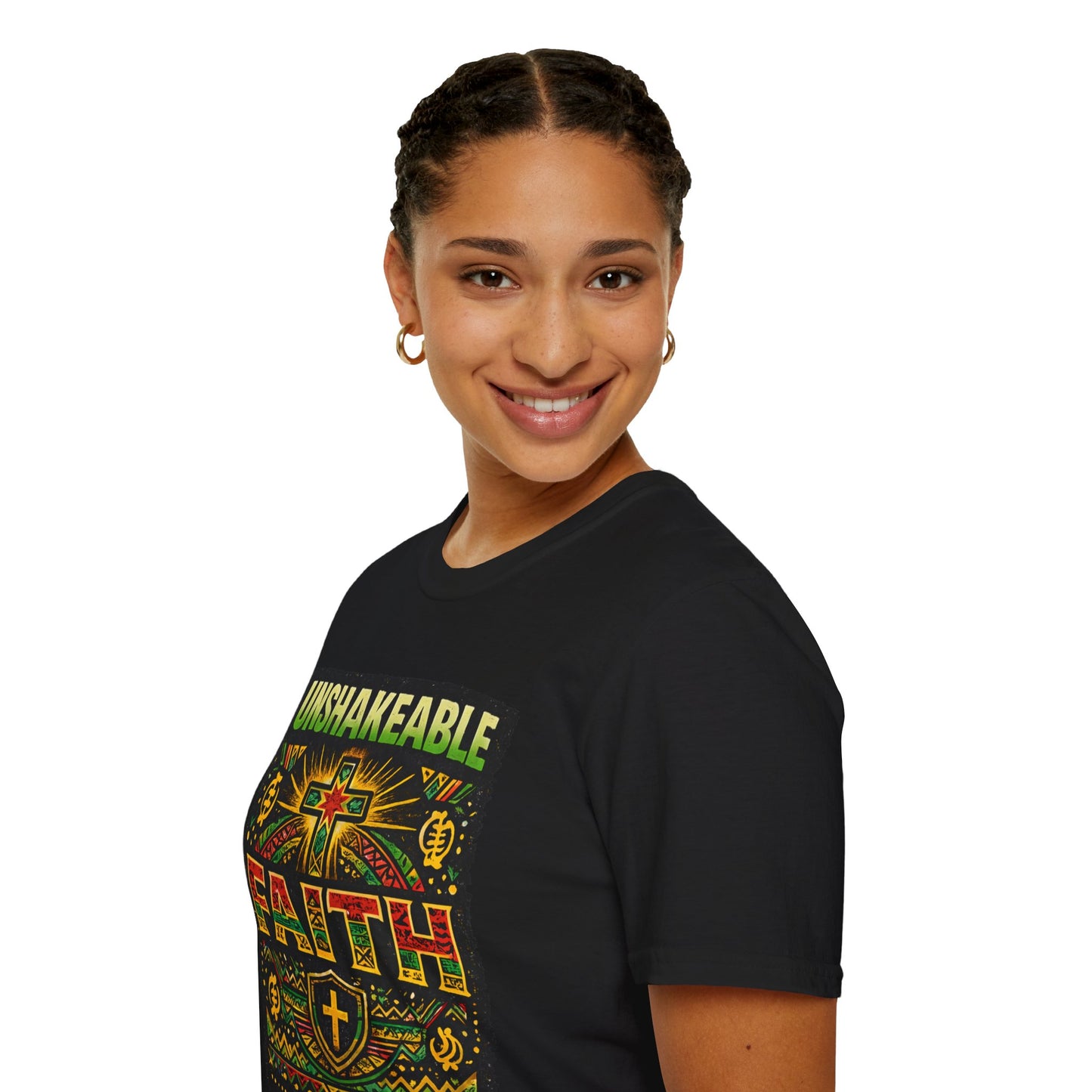 Unshakeable Faith Christian Graphic Tee