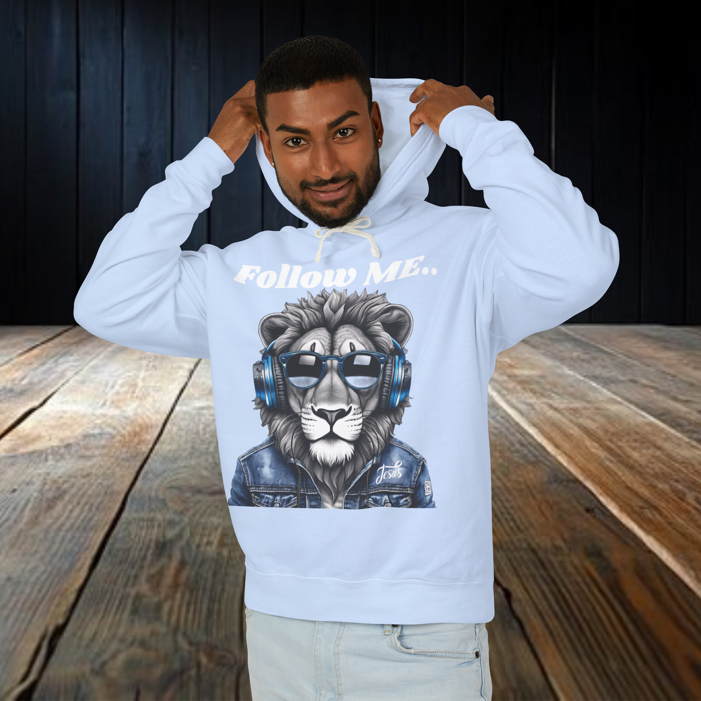 Follow Christ Cool Lion