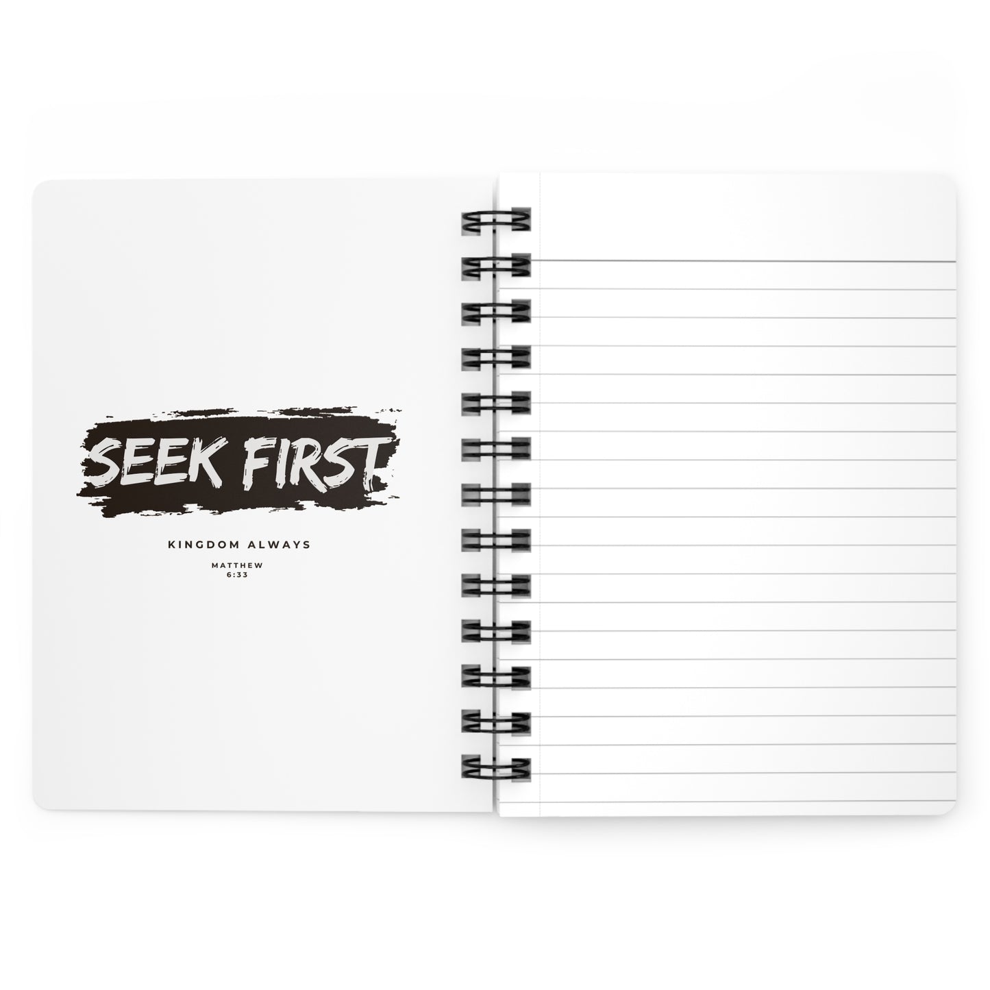 Spiral Bound Motivational Journal for Focus and Growth, Ideal for Organization, Goal Setting, Gifts, 5G Focus
