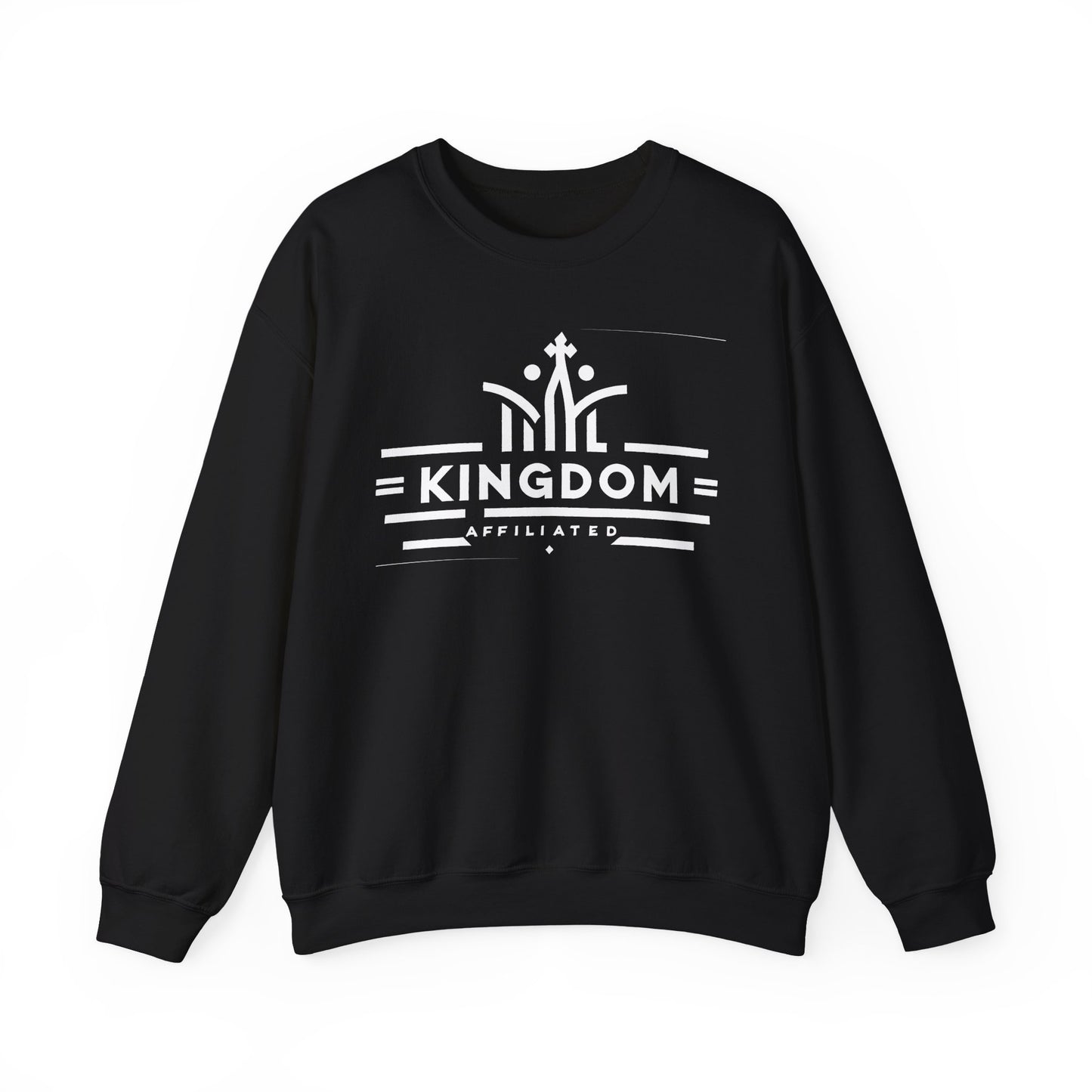 Kingdom Affiliate Crewneck Sweatshirt | Cozy Unisex Sweatshirt for Casual Days, Gifts for Him or Her, Perfect for Relaxation