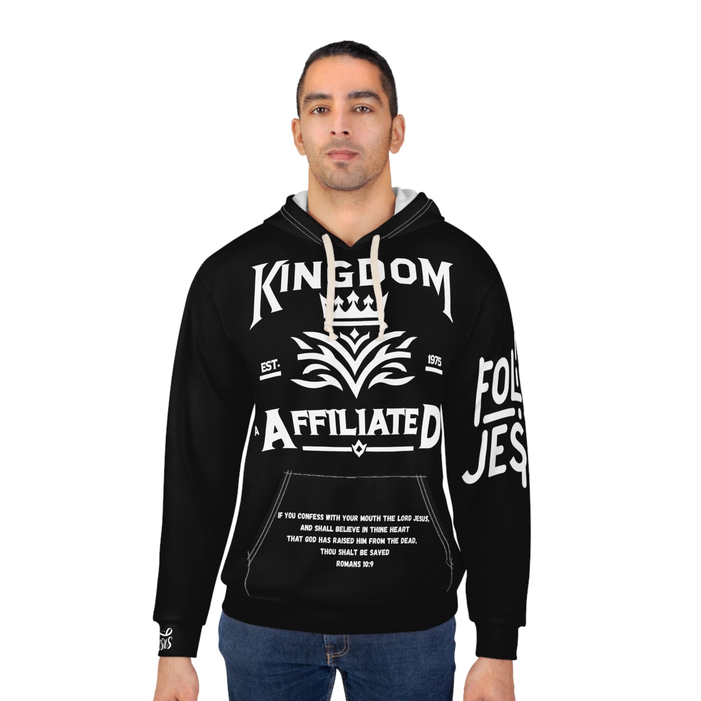 Follow Me Collection- Cool Christ Hoodie (AOP)