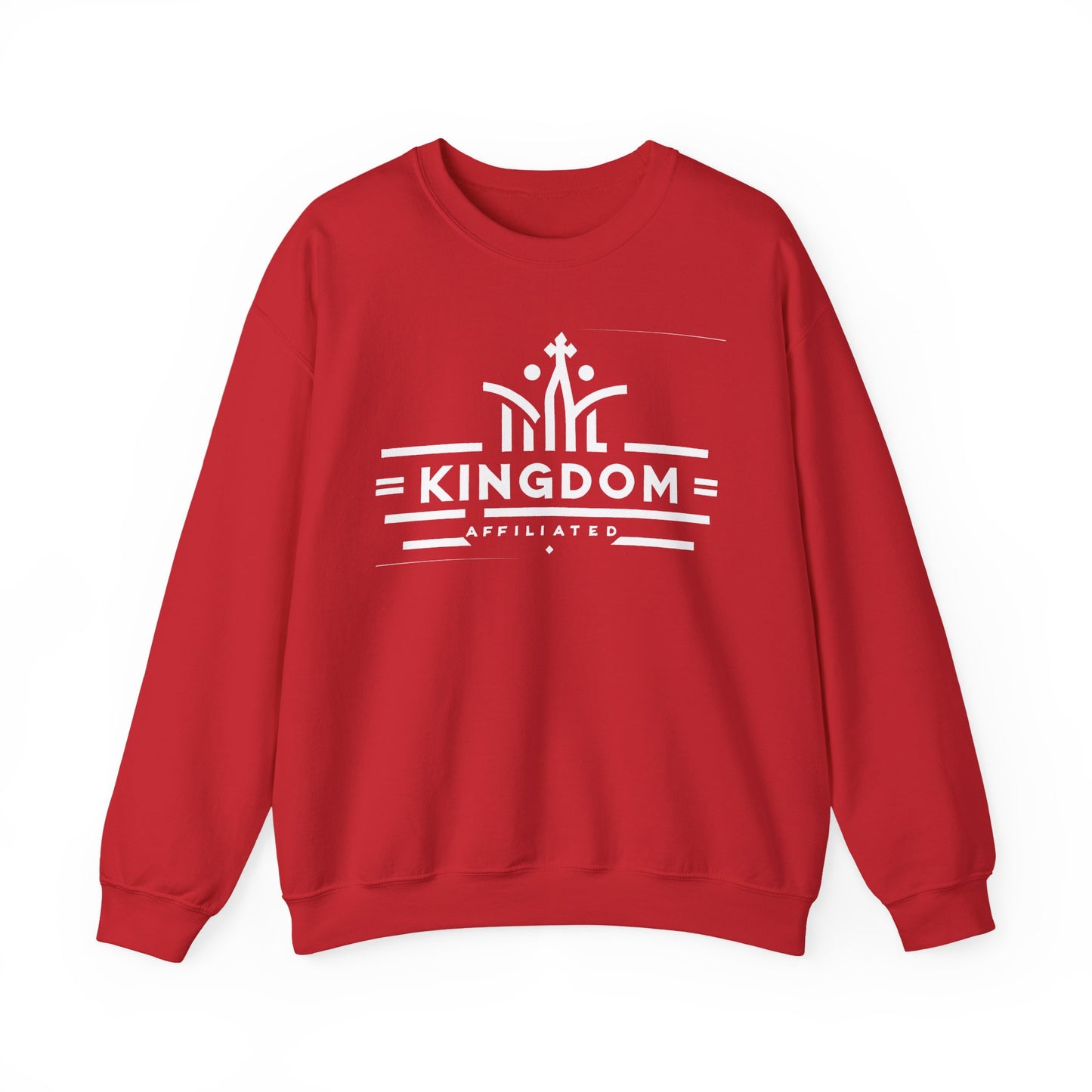 Kingdom Affiliate Crewneck Sweatshirt | Cozy Unisex Sweatshirt for Casual Days, Gifts for Him or Her, Perfect for Relaxation