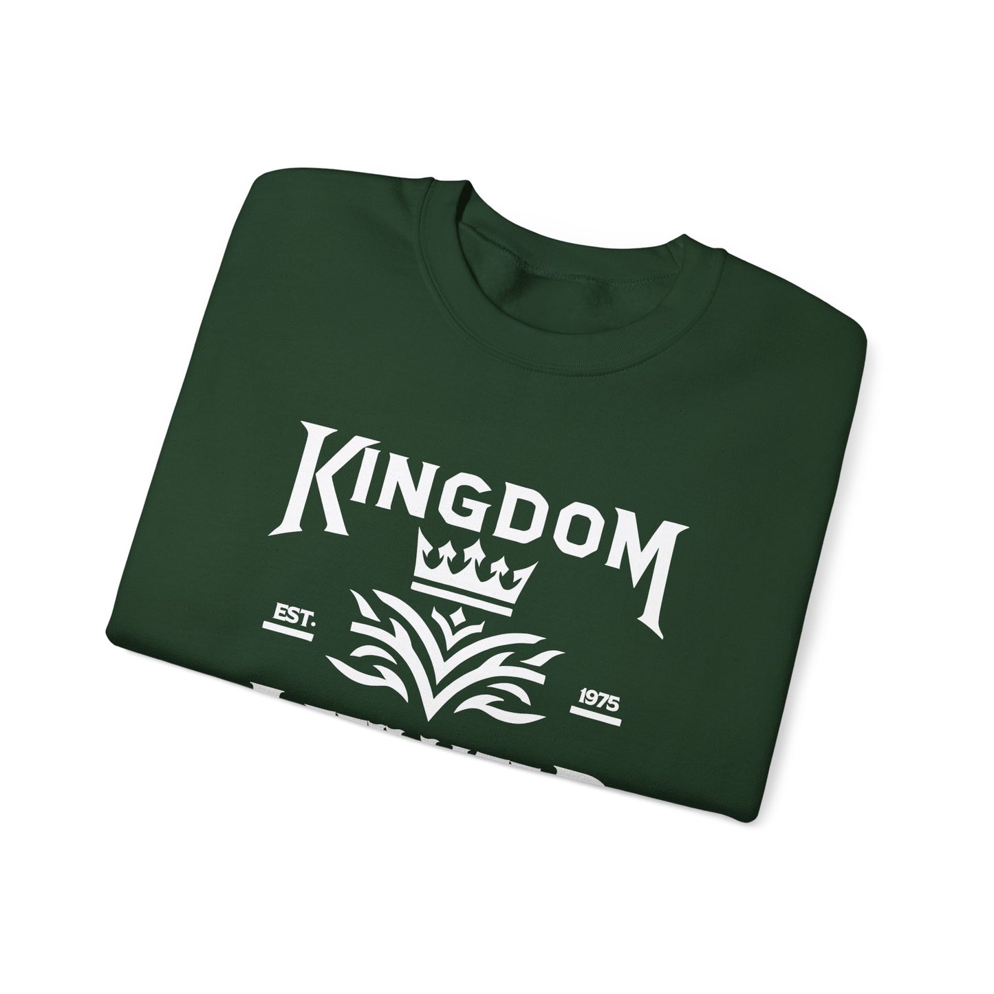 Kingdom Affiliate Crewneck Sweatshirt, Cozy Unisex Sweatshirt for Everyday Wear, Gift for Friends, Casual Style, Perfect for Fall