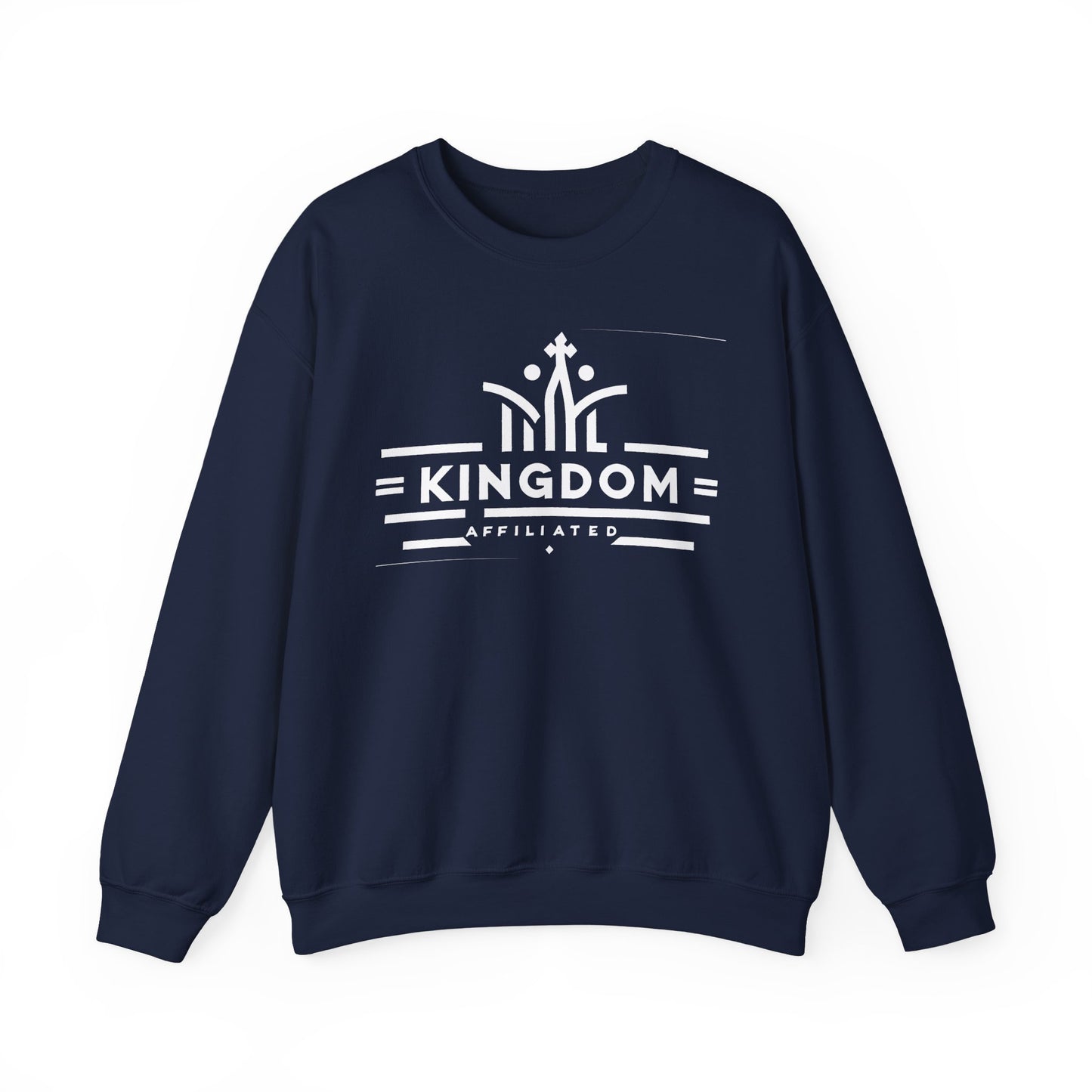 Kingdom Affiliate Crewneck Sweatshirt | Cozy Unisex Sweatshirt for Casual Days, Gifts for Him or Her, Perfect for Relaxation