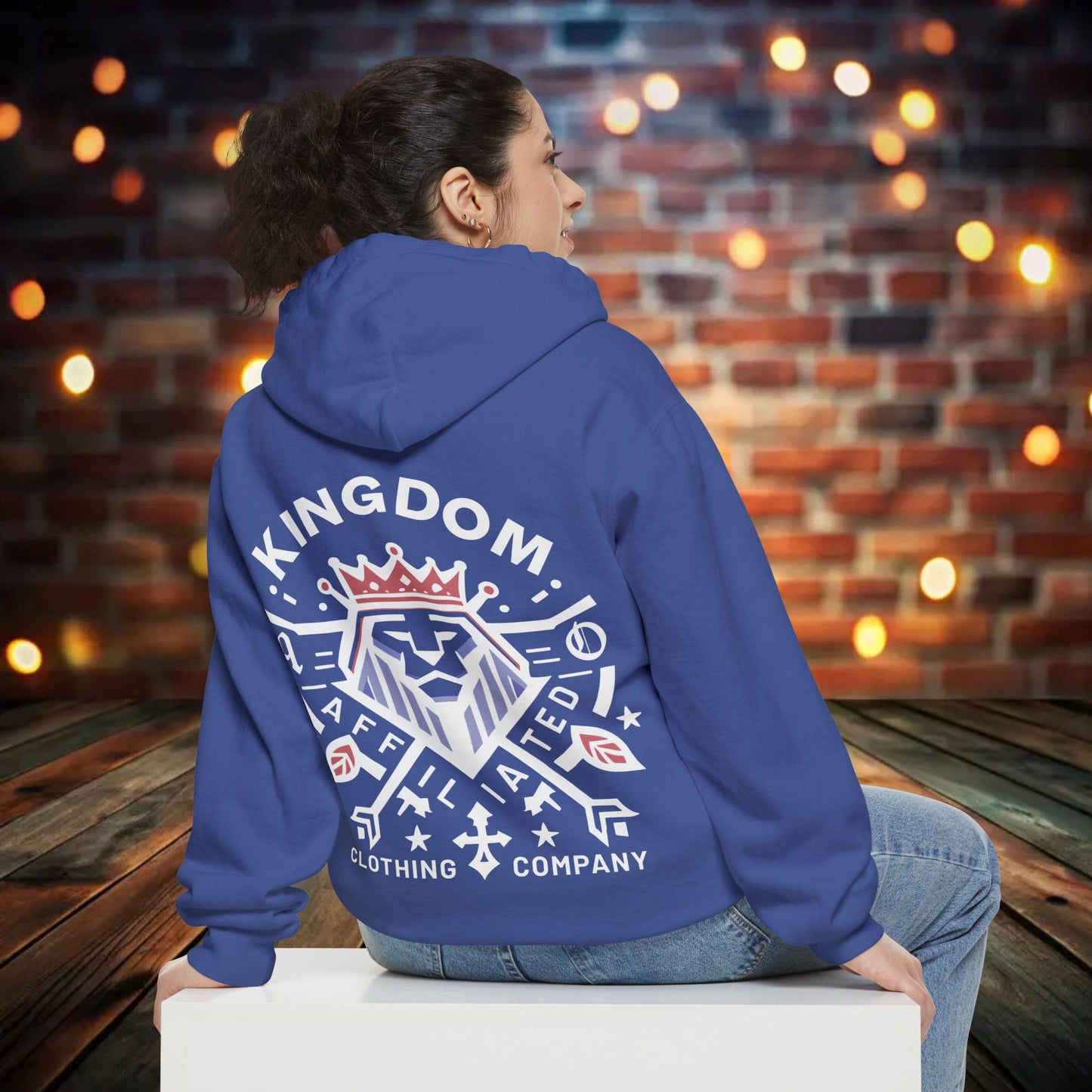 Follow Jesus - Unisex Garment-Dyed Hoodie
