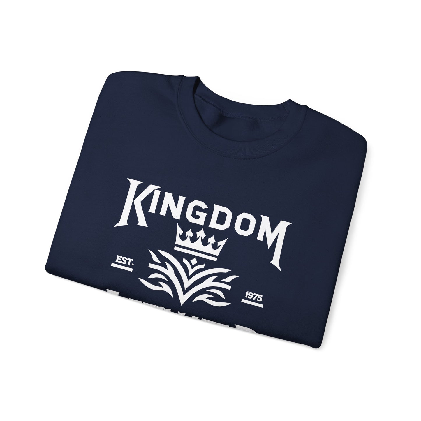 Kingdom Affiliate Crewneck Sweatshirt, Cozy Unisex Sweatshirt for Everyday Wear, Gift for Friends, Casual Style, Perfect for Fall
