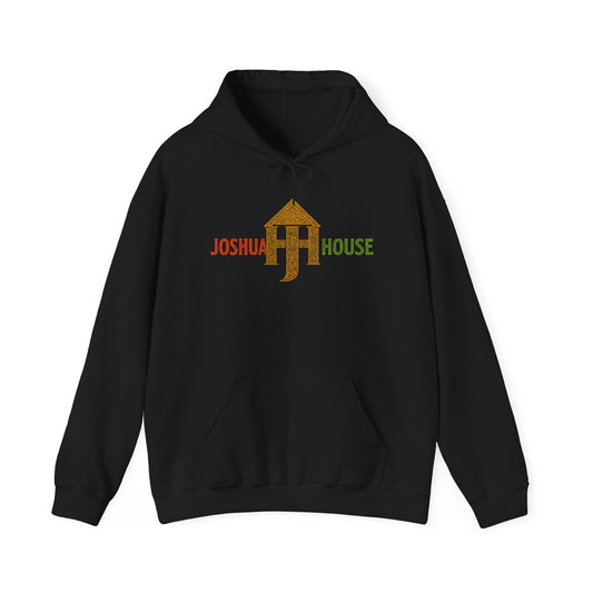 Joshua House Hoodie – Retro Rasta Logo Pullover