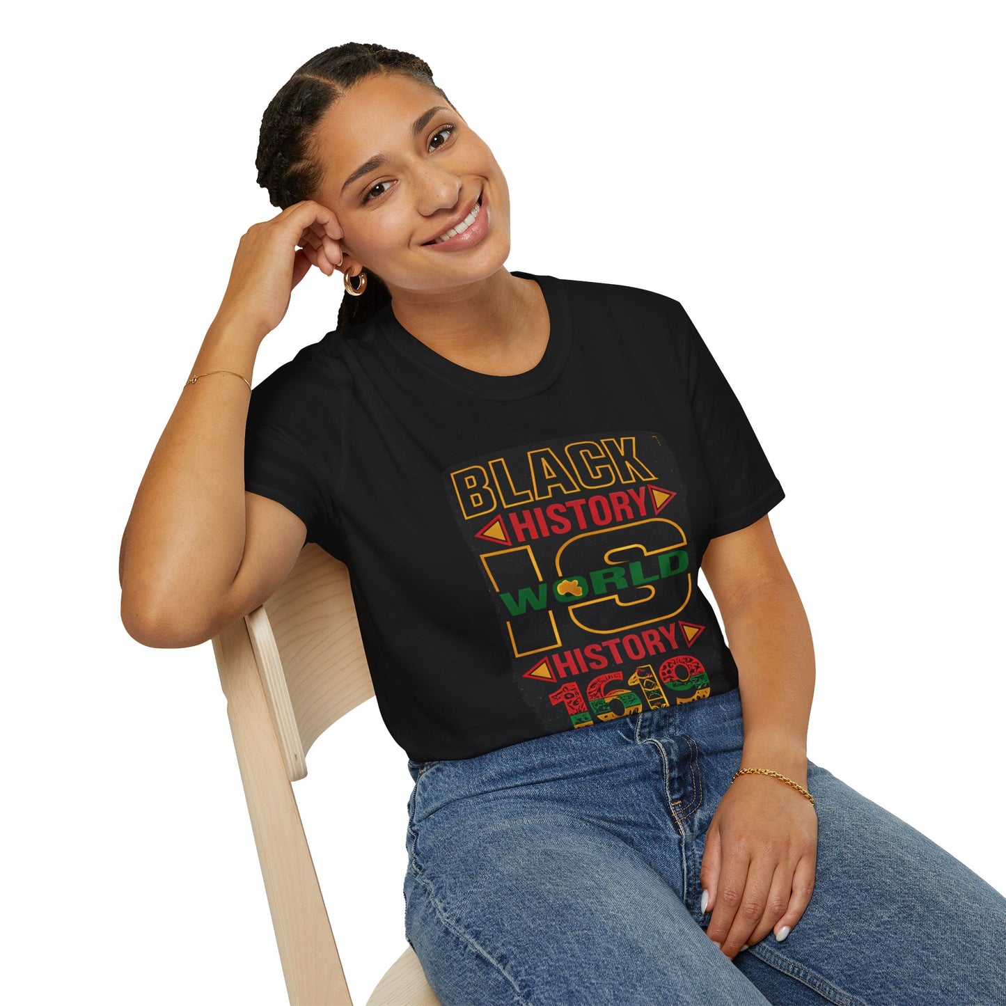 Black History 365 Tee — "I Am Black History" Graphic T-Shirt