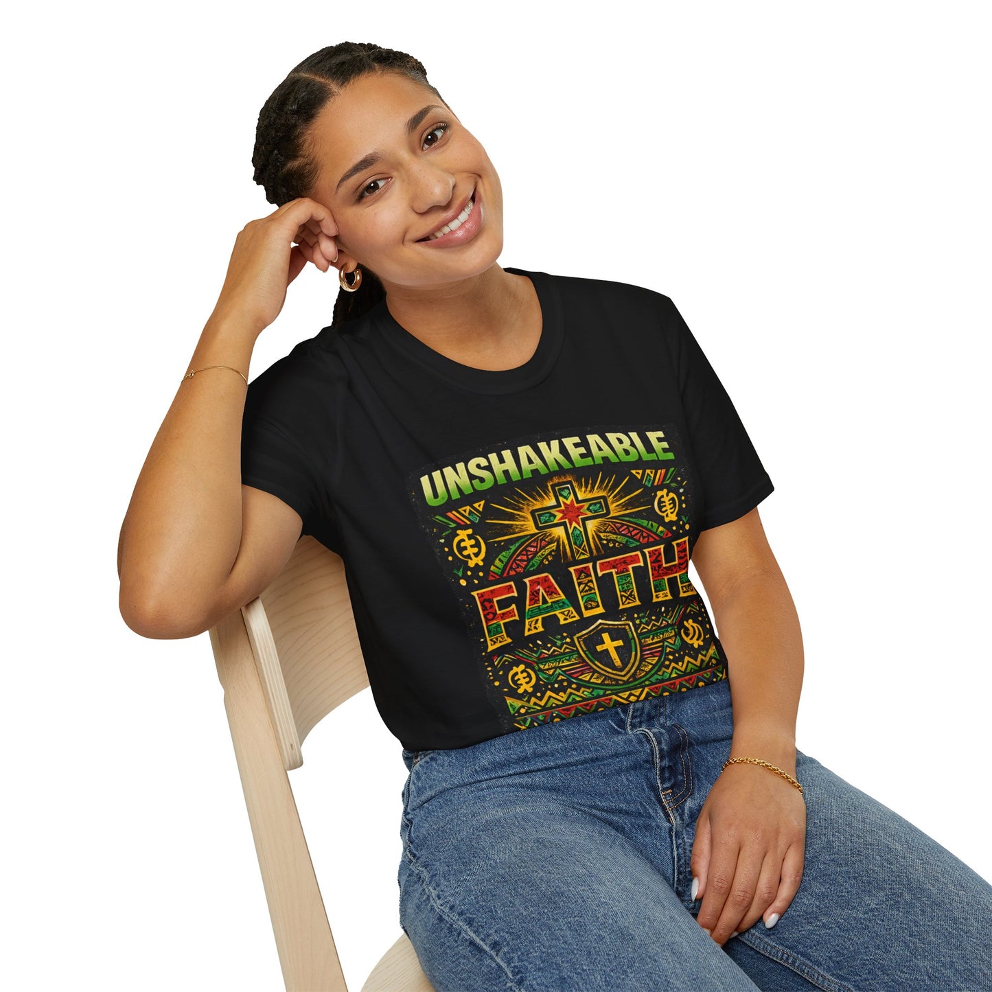 Unshakeable Faith Christian Graphic Tee