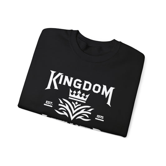 Kingdom Affiliate Crewneck Sweatshirt, Cozy Unisex Sweatshirt for Everyday Wear, Gift for Friends, Casual Style, Perfect for Fall