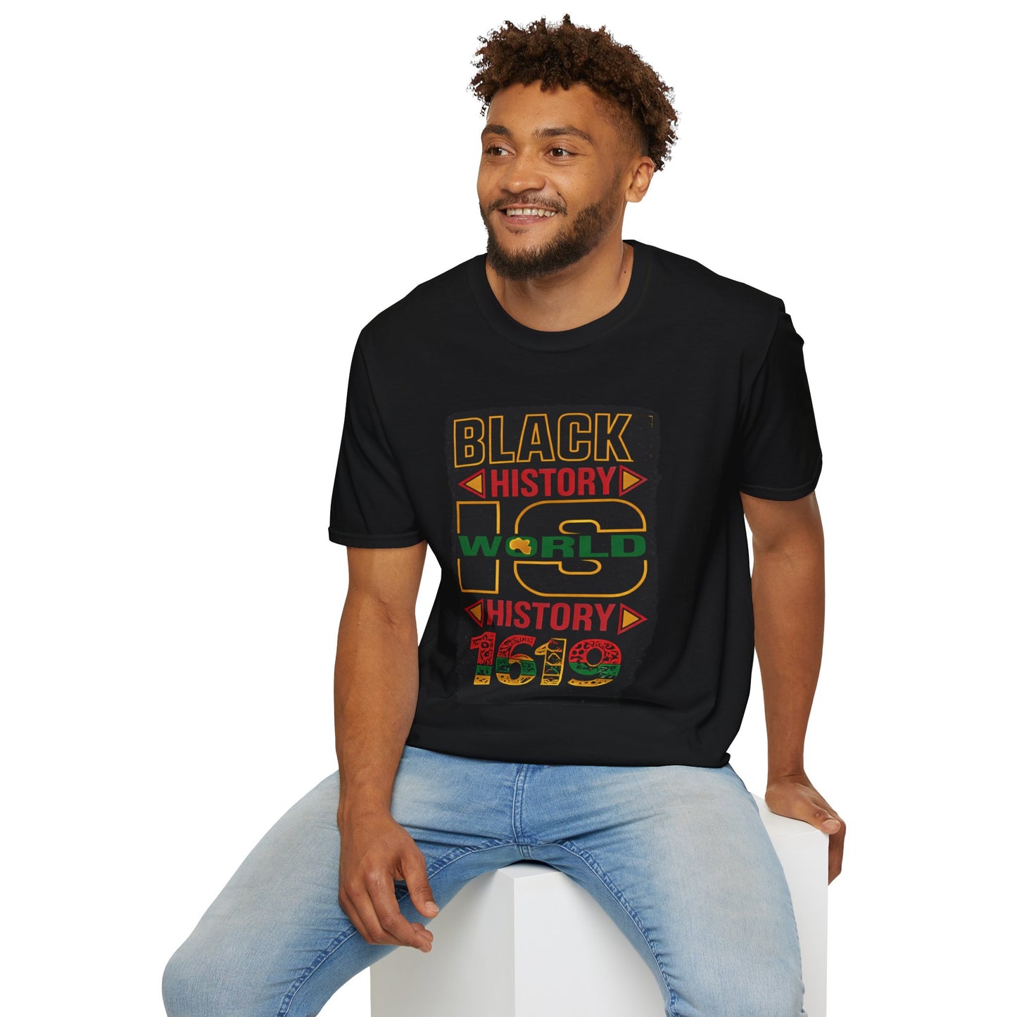 Black History 365 Tee — "I Am Black History" Graphic T-Shirt