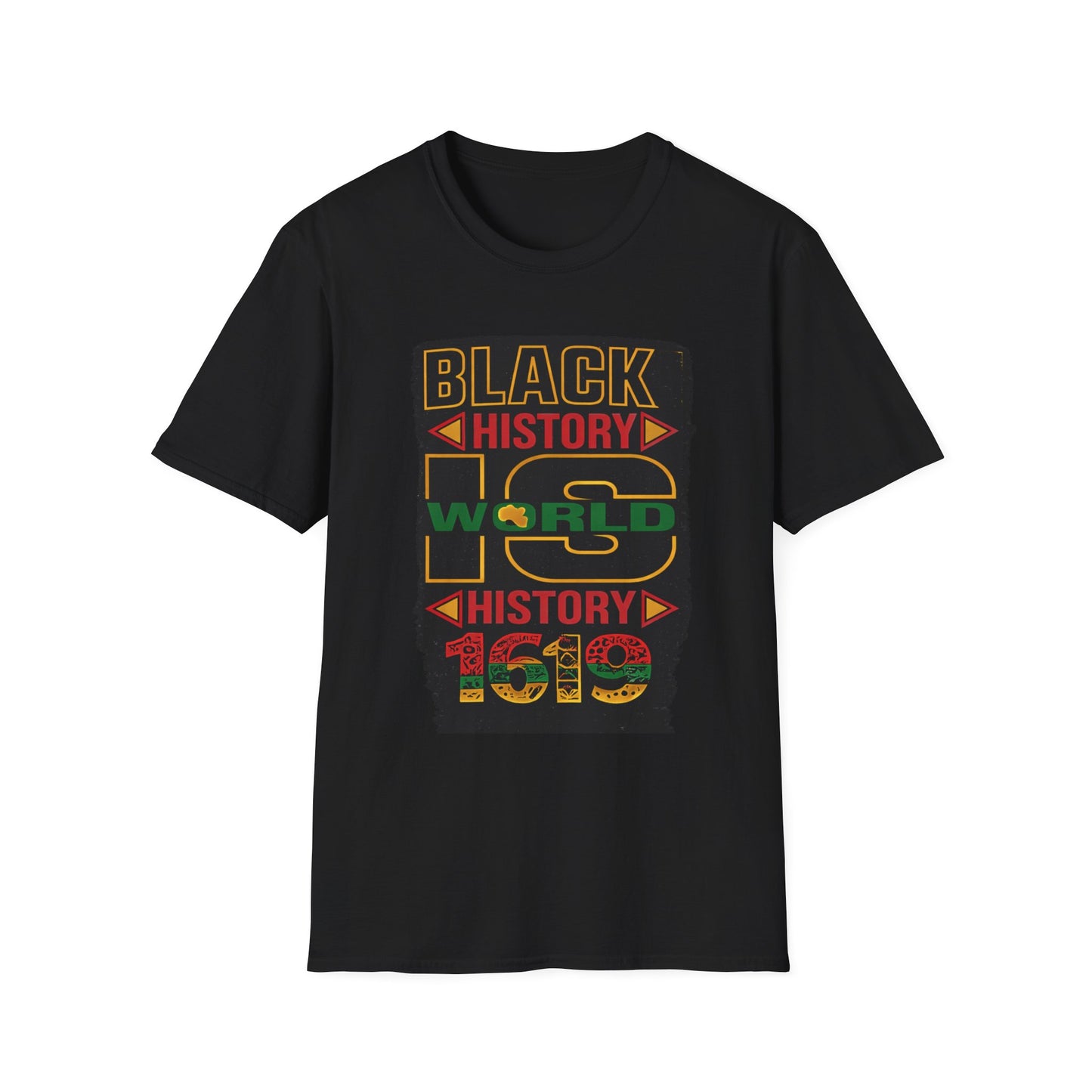 Black History 365 Tee — "I Am Black History" Graphic T-Shirt