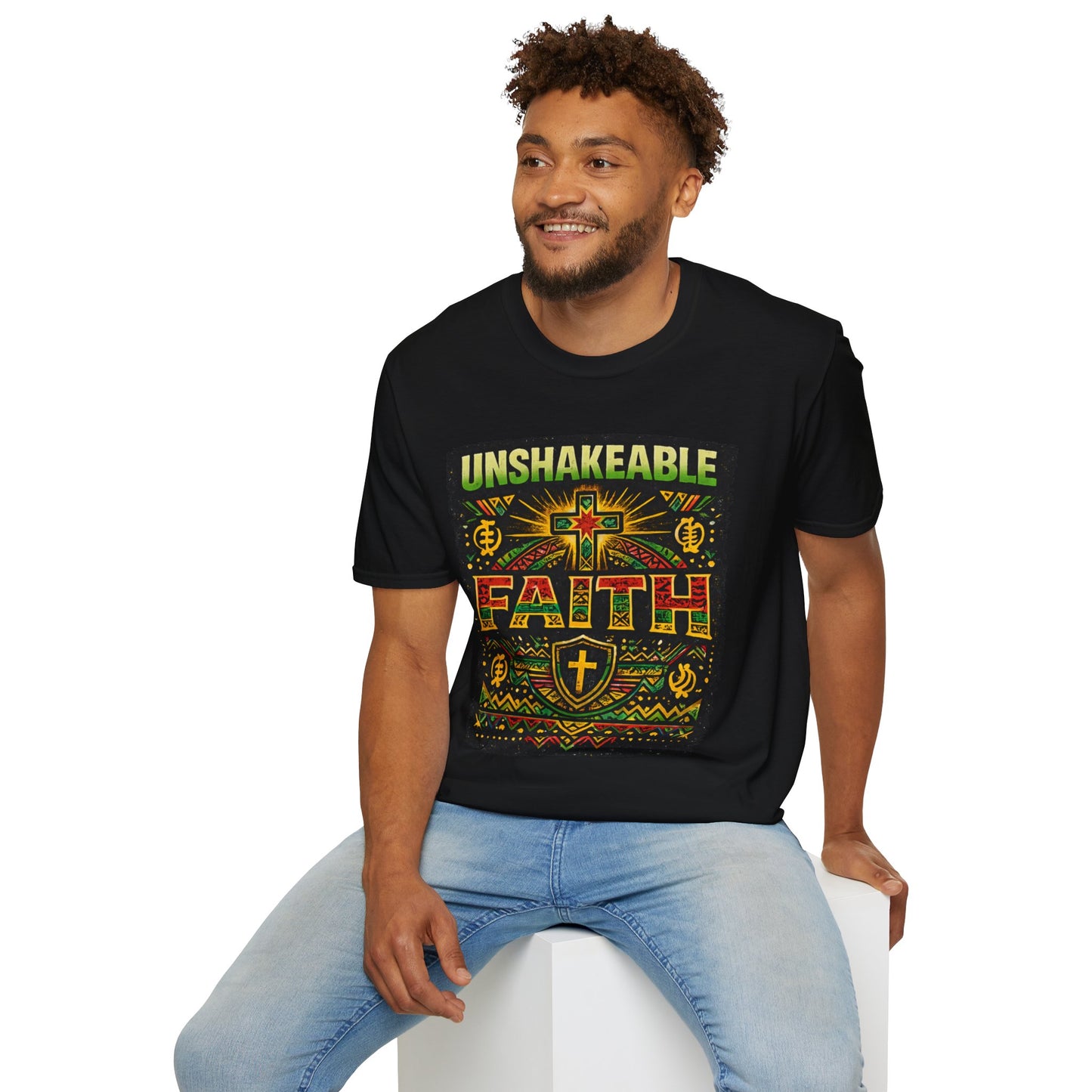 Unshakeable Faith Christian Graphic Tee